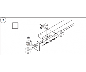 Kit 4 soportes Cruz F. Ranger (00--07, 07--11) cabina doble