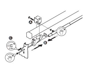 Kit 4 soportes Cruz M. L-200 (06--15) cabina doble
