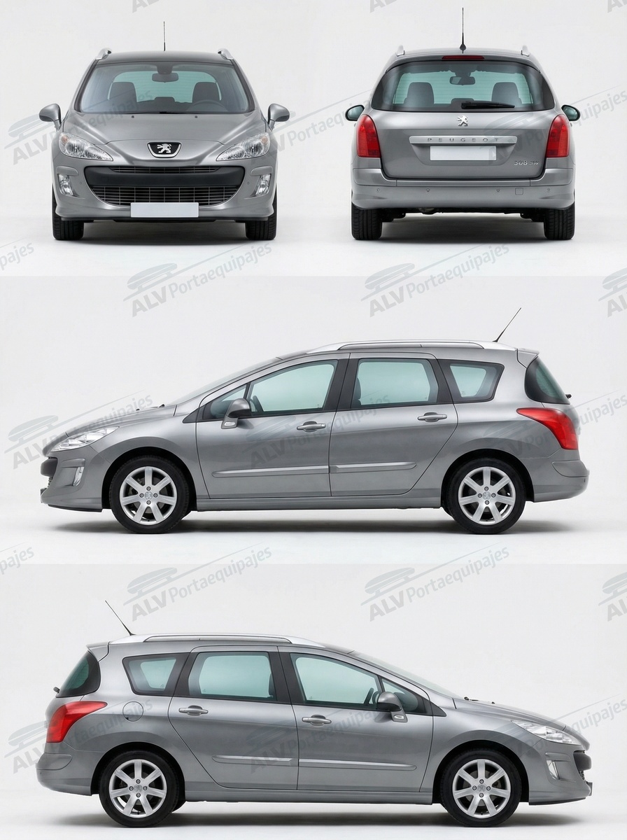 Peugeot 308 SW (I/T7 - railing) (2008-->2014)