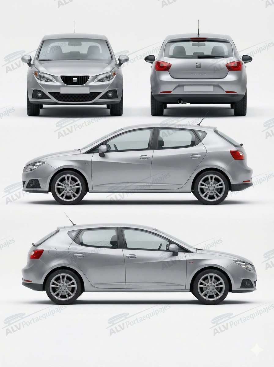 Seat Ibiza 5p (IV/6J - techo normal) (2008-->2017)