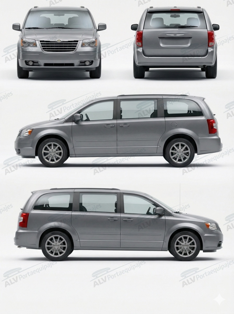 Chrysler Grand Voyager 5p MPV (V - railing) (2008-->2015)