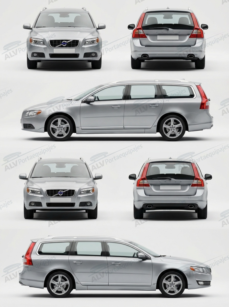 Volvo V70 Familiar (III - railing) (2007-->2016)