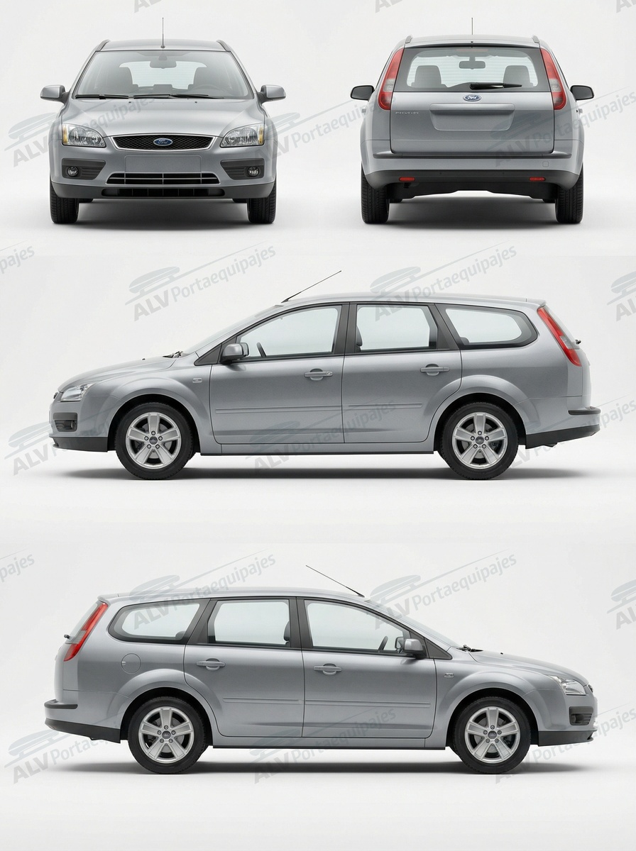 Ford Focus Wagon (II - railing) (2005-->2011)