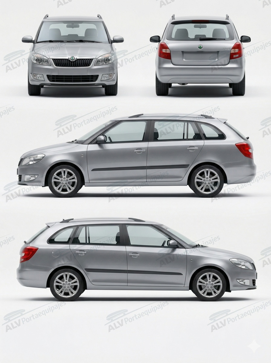 Skoda Fabia Combi (II/5J - railing) (2007-->2015)