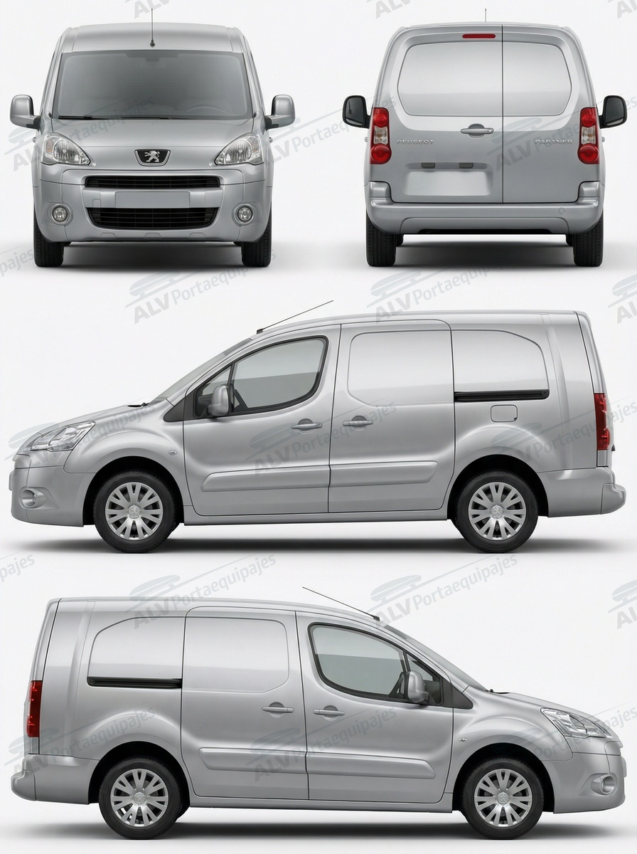 Peugeot Partner L2/largo (II) (2008-->2018)