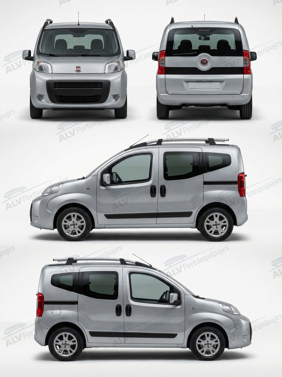 Fiat Qubo 5p (III - railing) (2008-->2017)