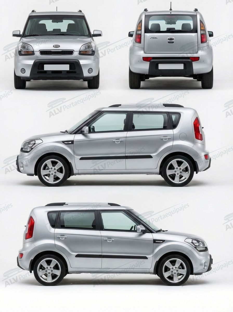 Kia Soul 5p (I/AM - railing) (2009-->2014)