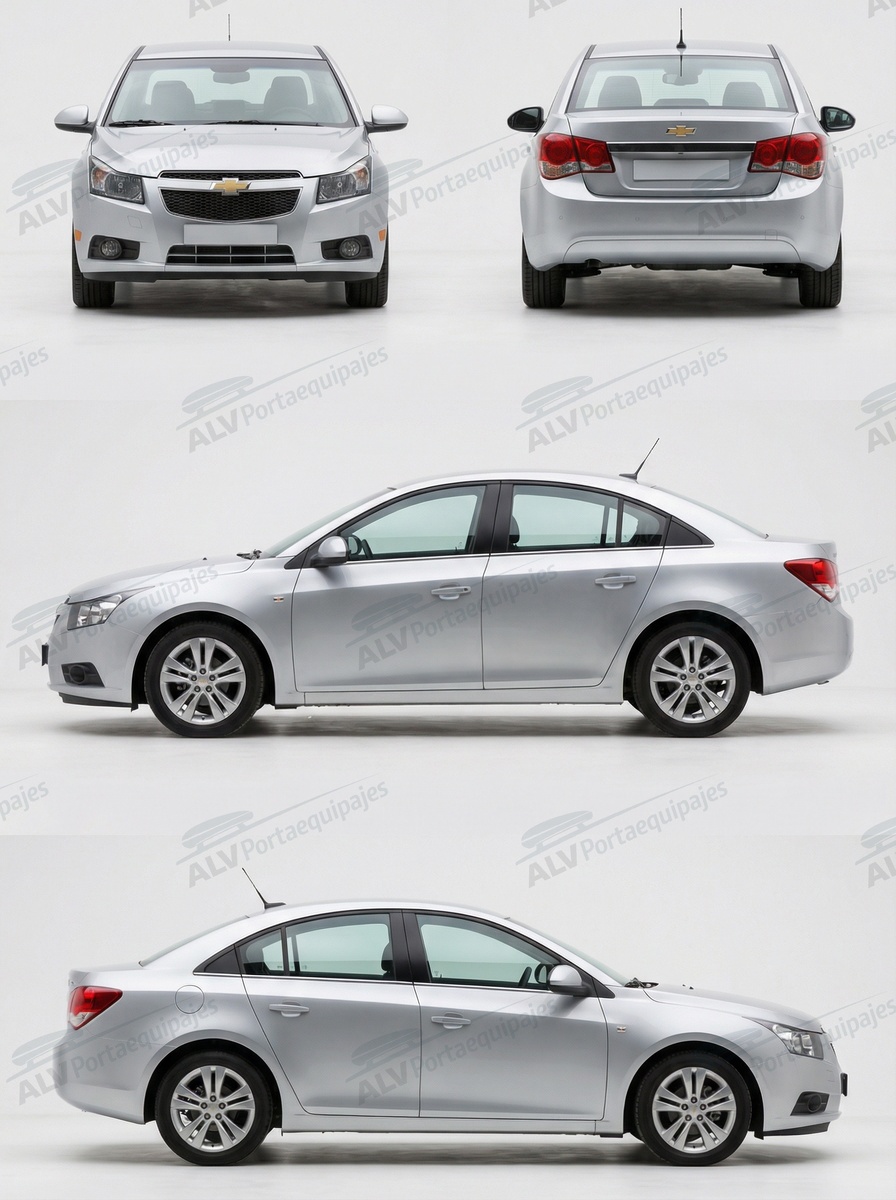 Chevrolet Cruze sed&aacute;n 4p (J300 - techo normal) (2009-->2016)