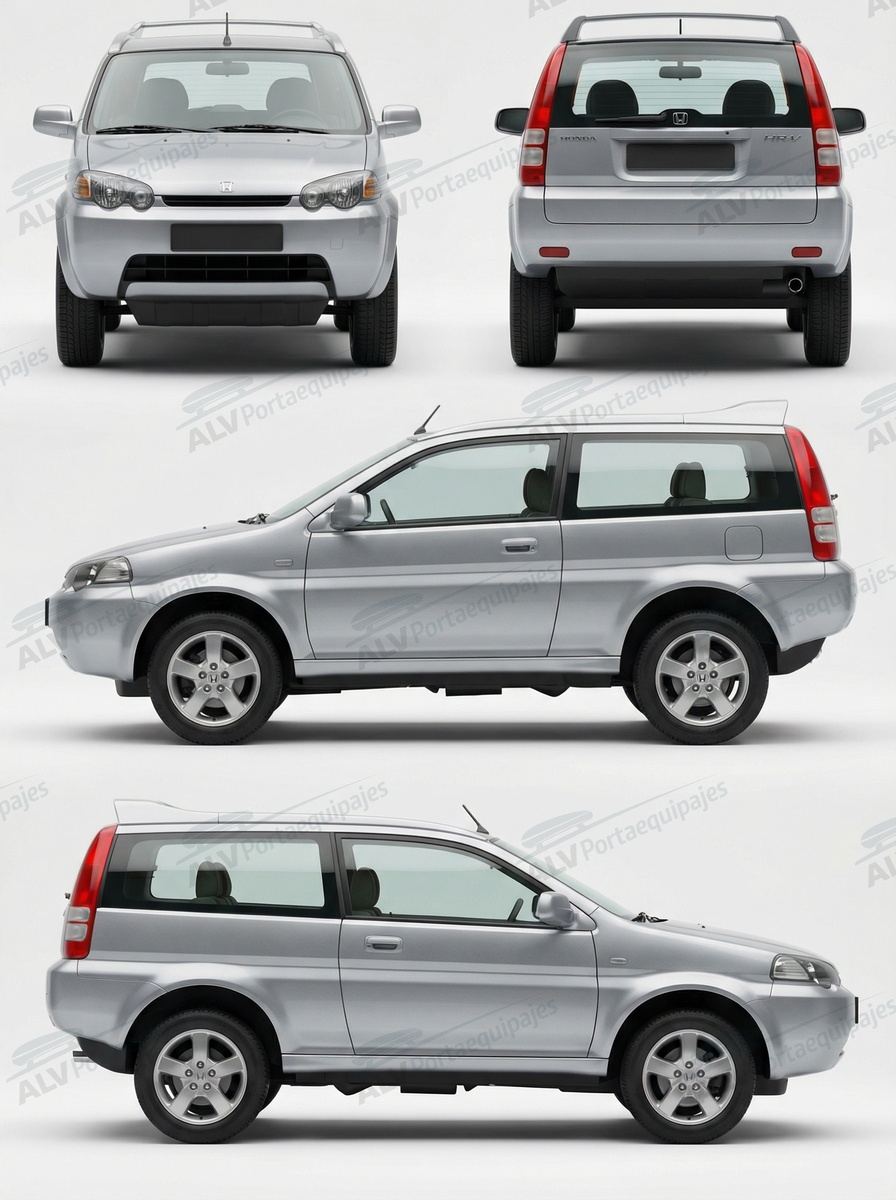 Honda HR-V 3p (I/GH - spoiler de techo - fixpoint) (1999-->2005)