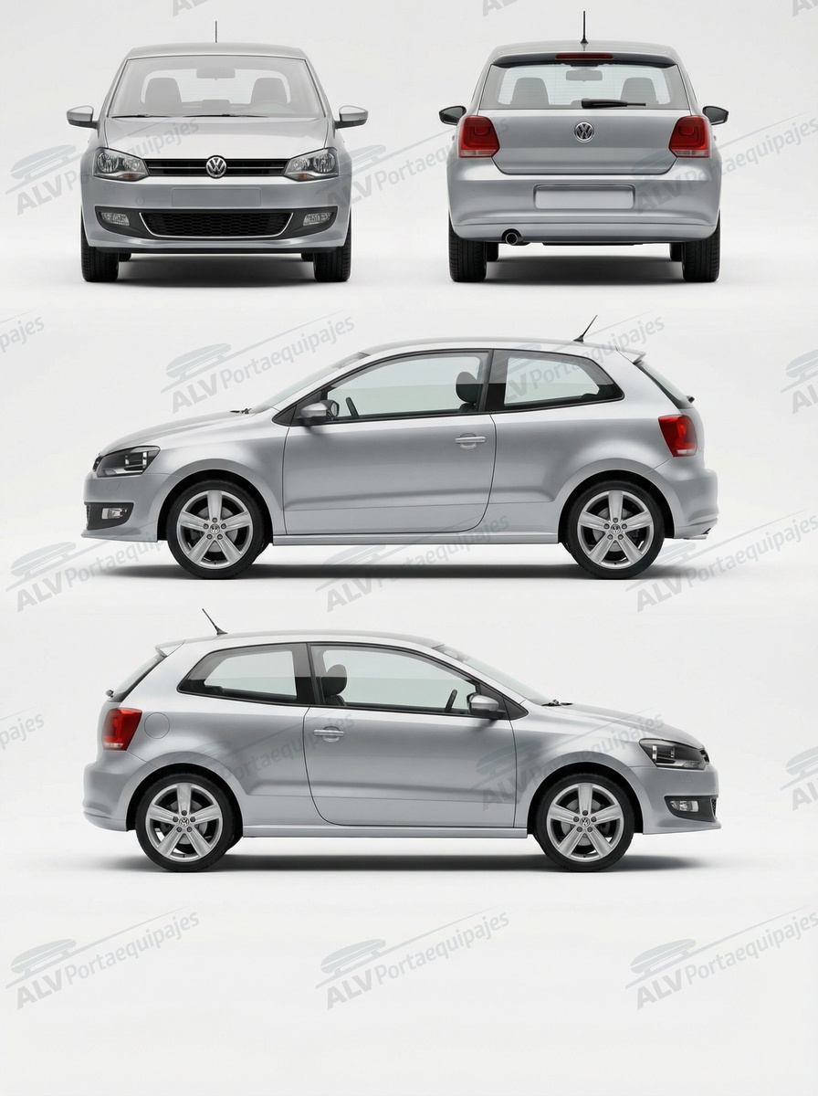 Volkswagen Polo 3p (V/6R - techo normal) (2009-->2014)