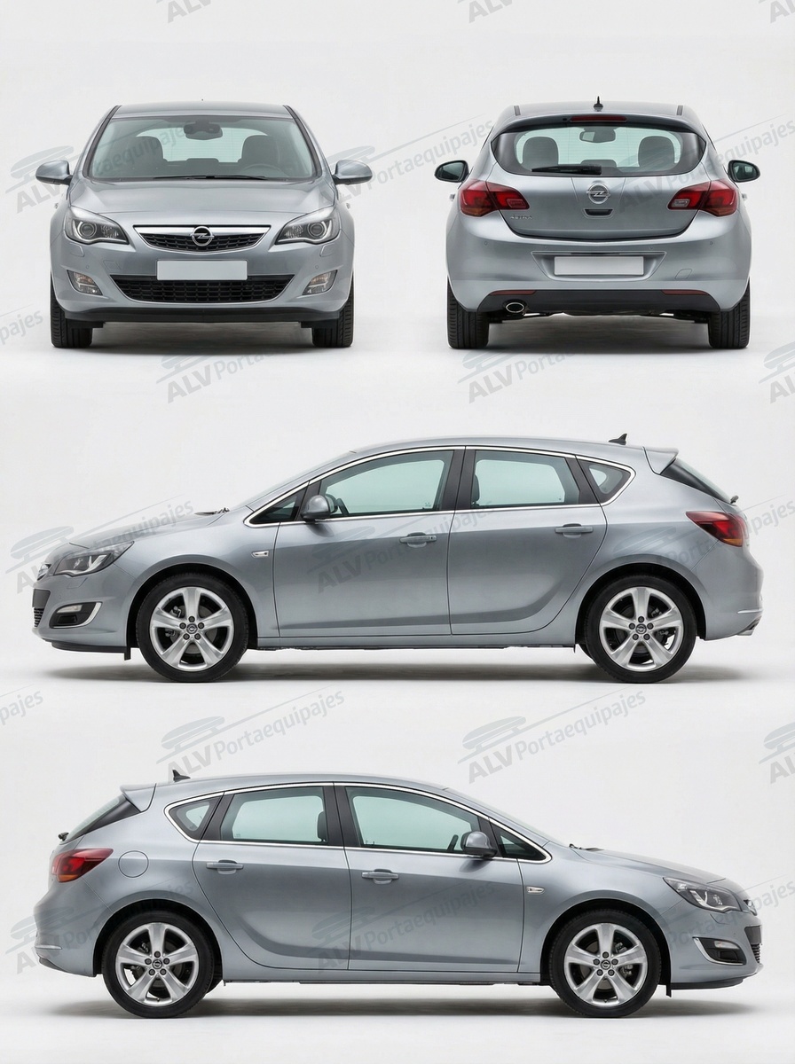 Opel / Vauxhall Astra 5p (J - fixpoint) (2010-->2015)