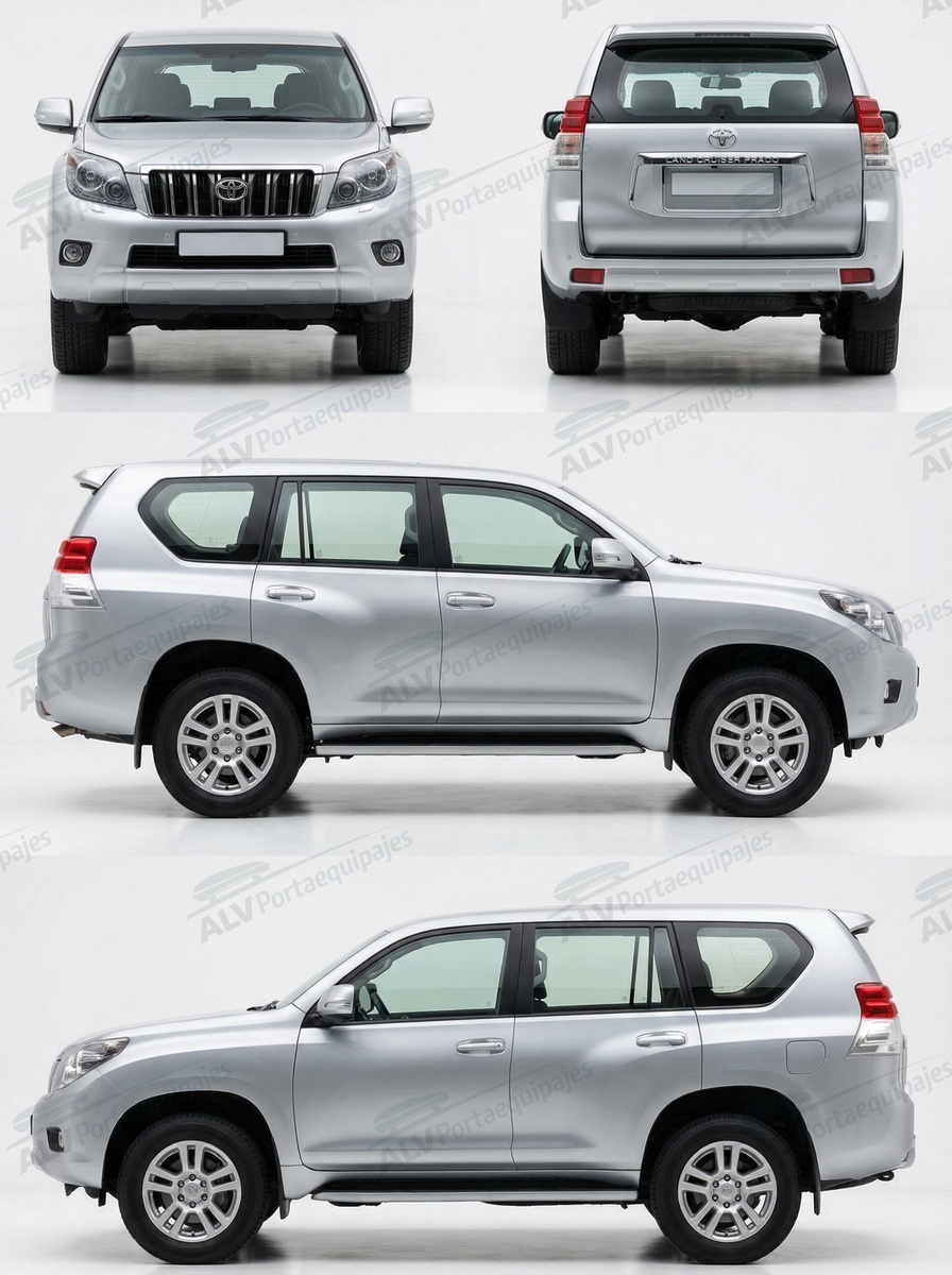 Toyota Land Cruiser 5p (J150 - fixpoint) (2010-->2023)