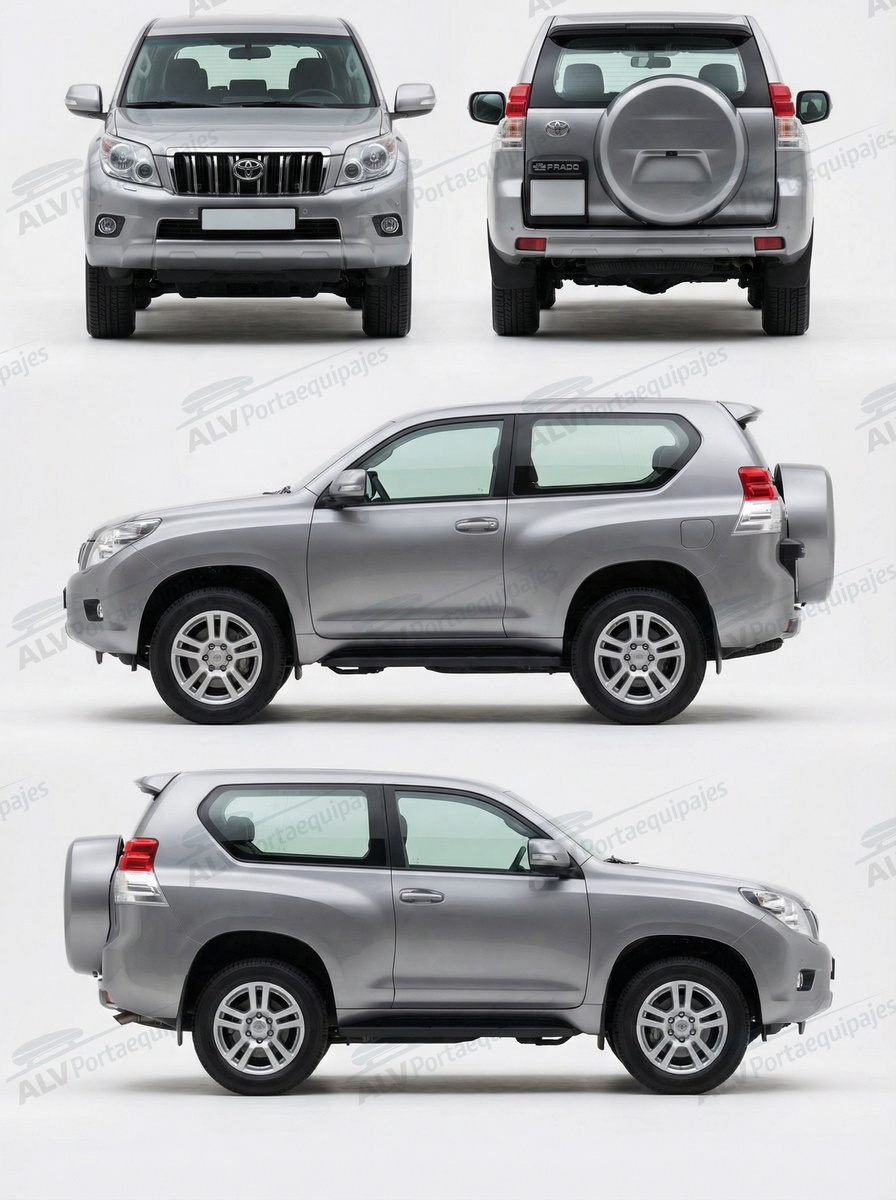 Toyota Land Cruiser 3p (J155 - fixpoint) (2010-->2023)