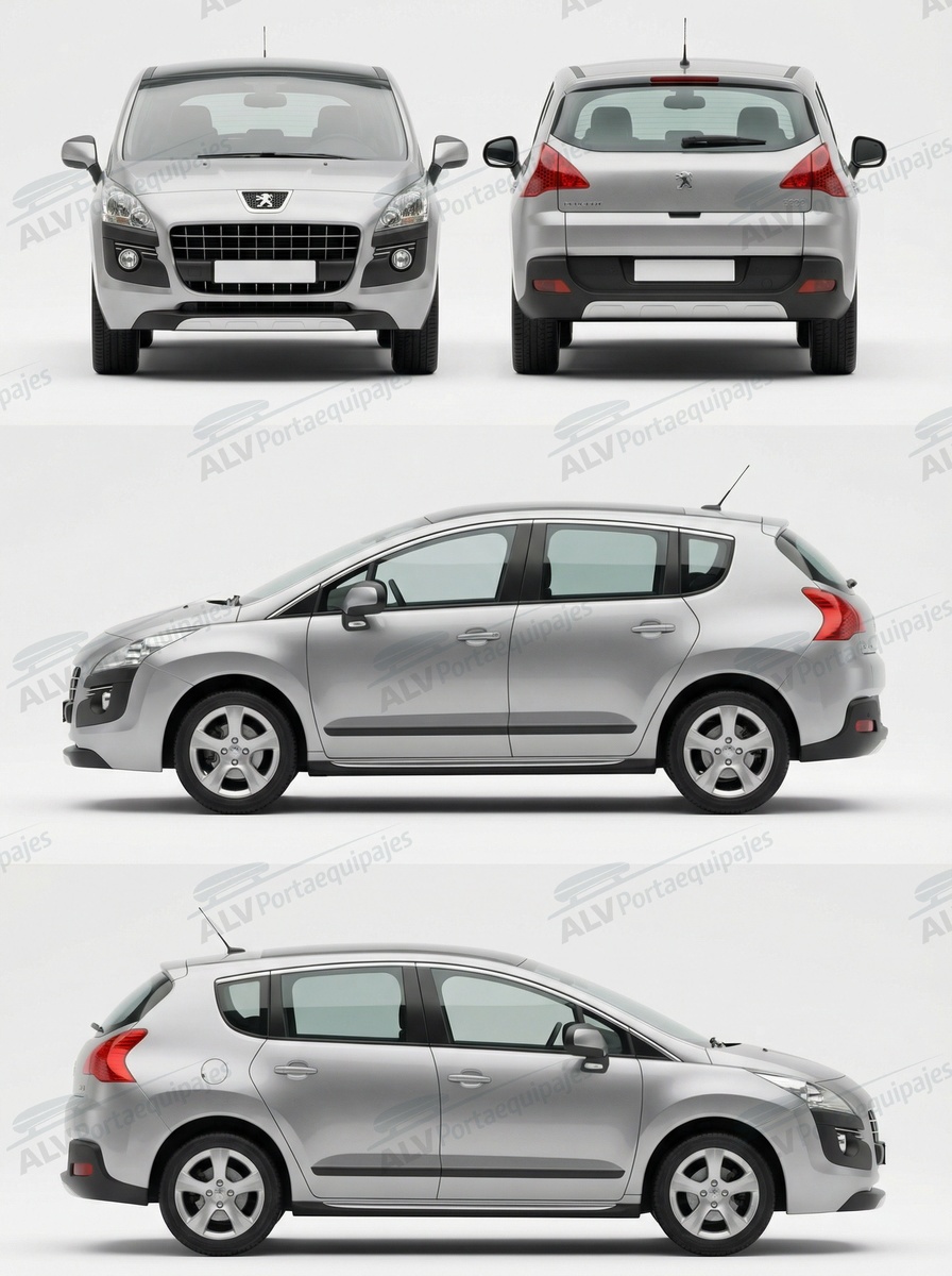 Peugeot 3008 5p (I/T84 - fixpoint) (2009-->2016)