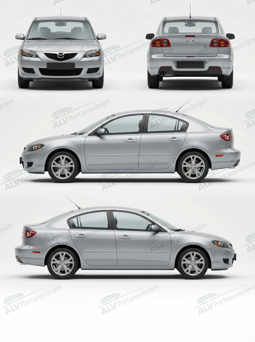 Mazda 3 sed&aacute;n 4p (I/BK - fixpoint) (2003-->2009)