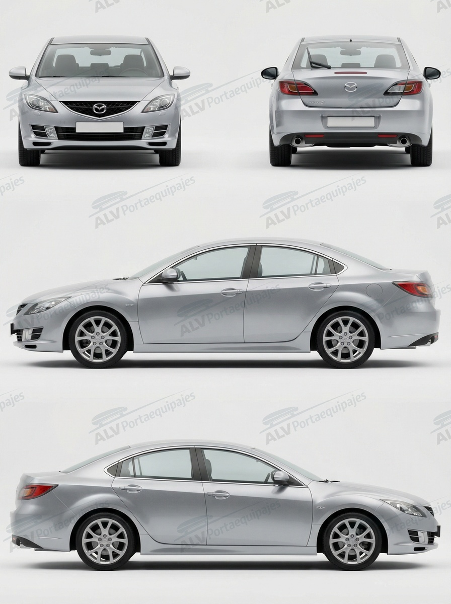Mazda 6 sed&aacute;n 4p (II/GH - fixpoint) (2008-->2013)