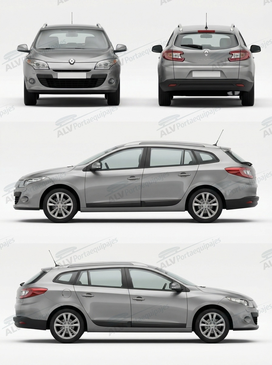 Renault Megane Sport Tourer (III - railing) (2009-->2014)