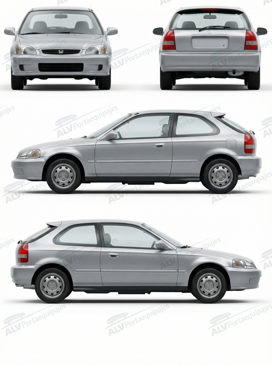 Honda Civic 3p (VI - techo normal) (1996-->2001)