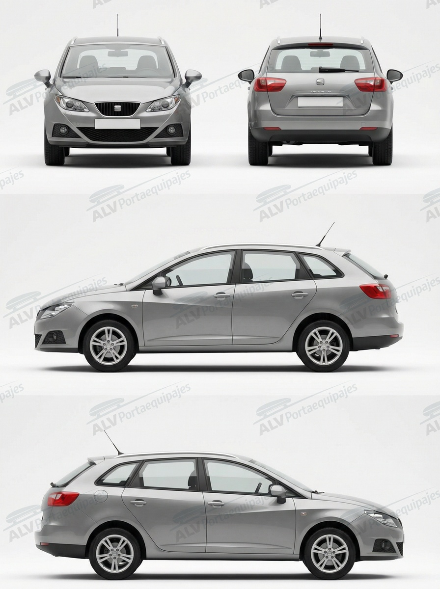 Seat Ibiza ST (IV/6J - railing integrado) (2010-->2017)