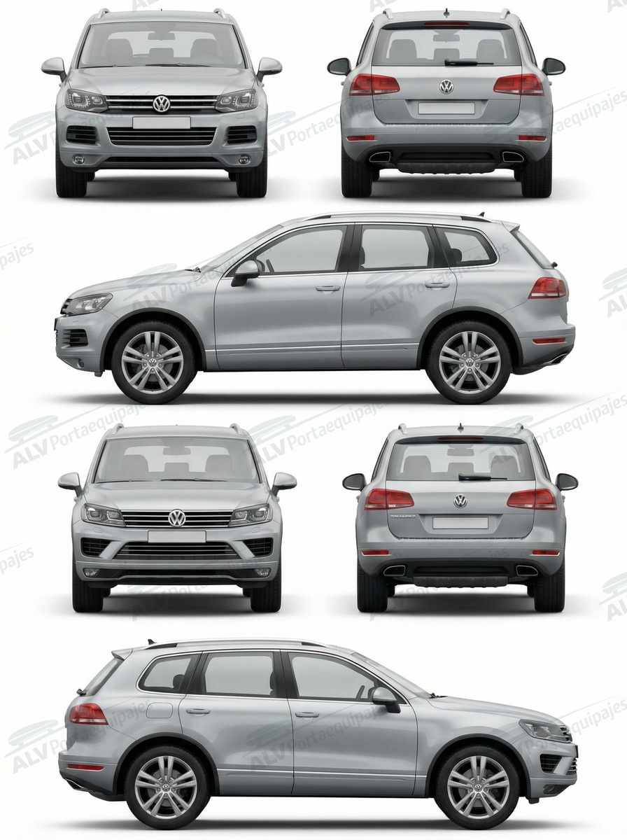 Volkswagen Touareg 5p (II - railing) (2010-->2018)