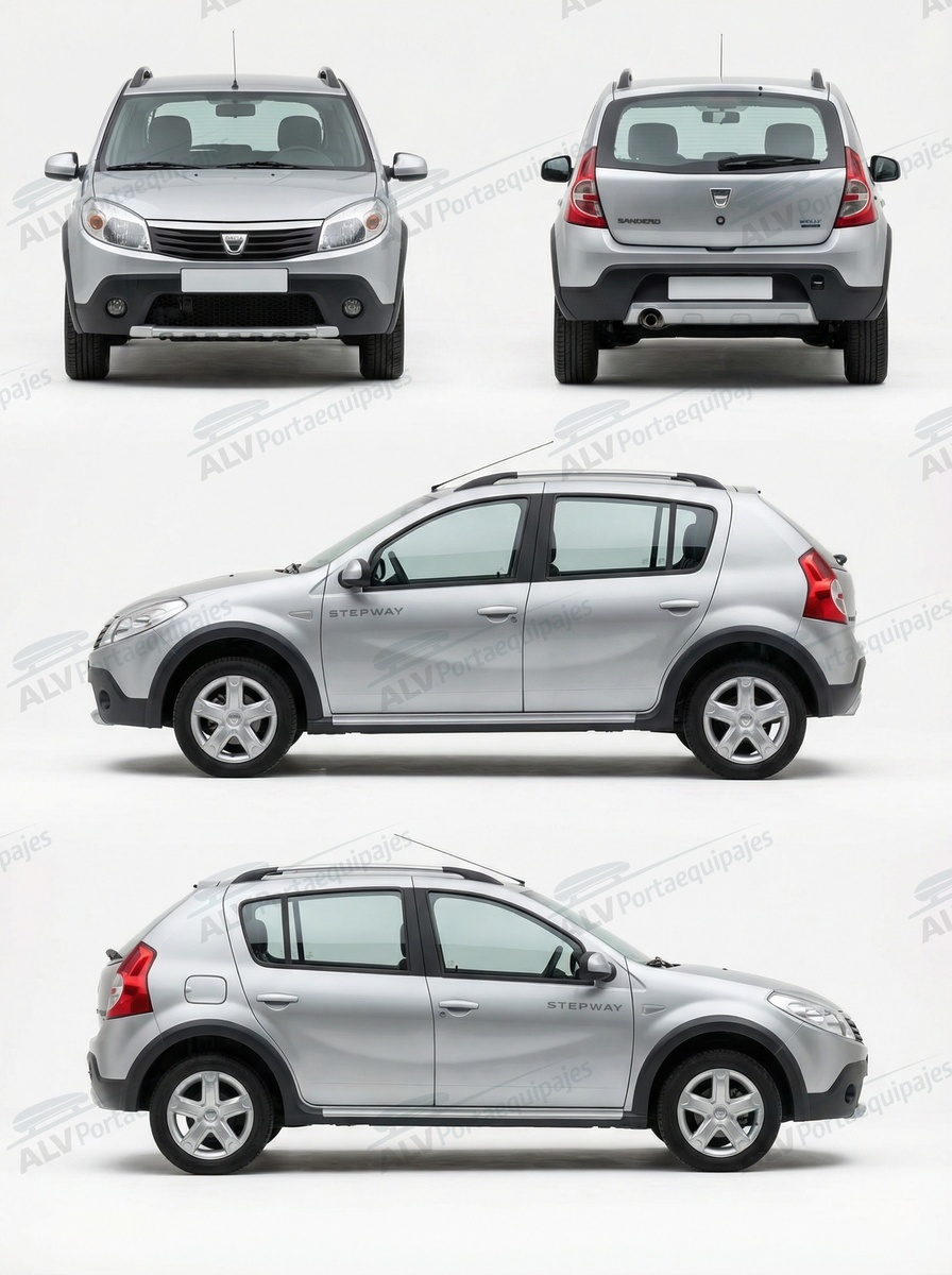 Dacia Sandero Stepway (I - railing) (2009-->2012)