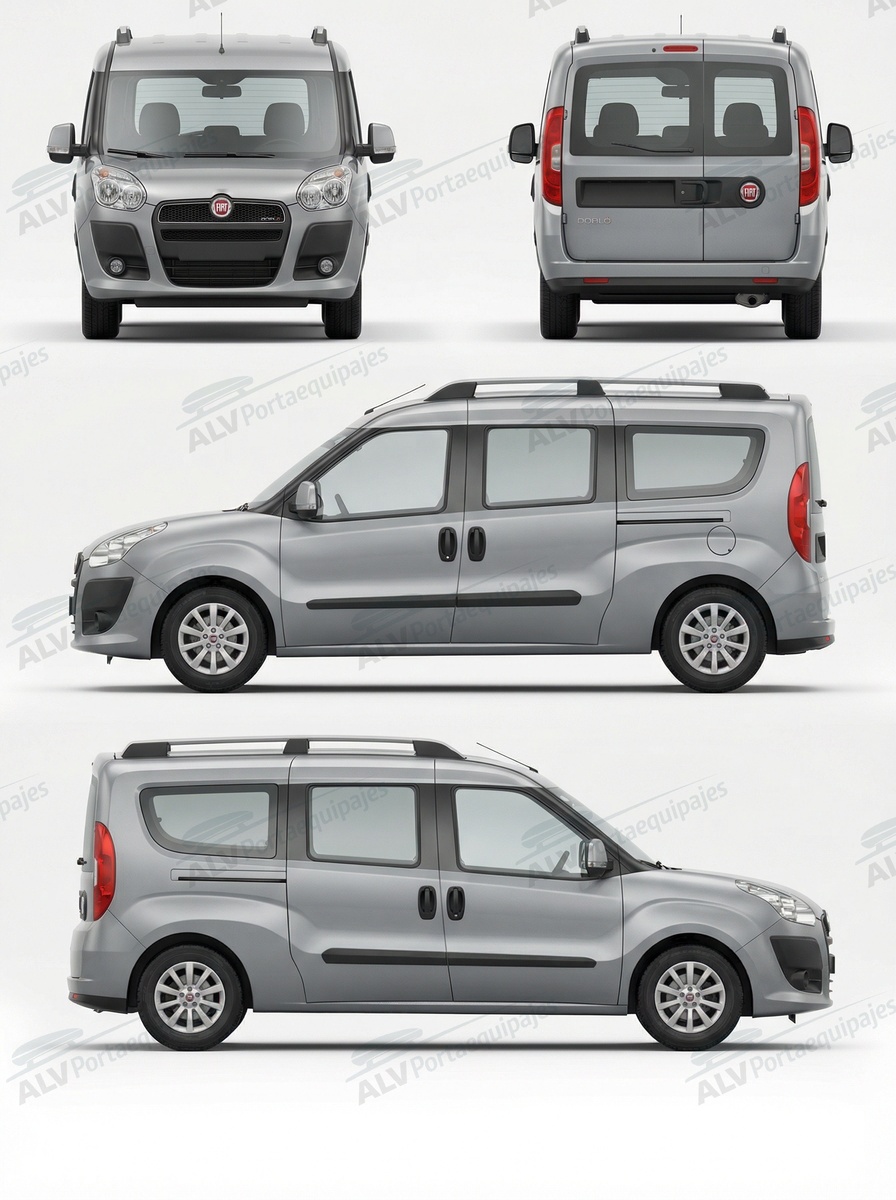 Fiat Doblo Maxi (II - railing) (2010-->2015)