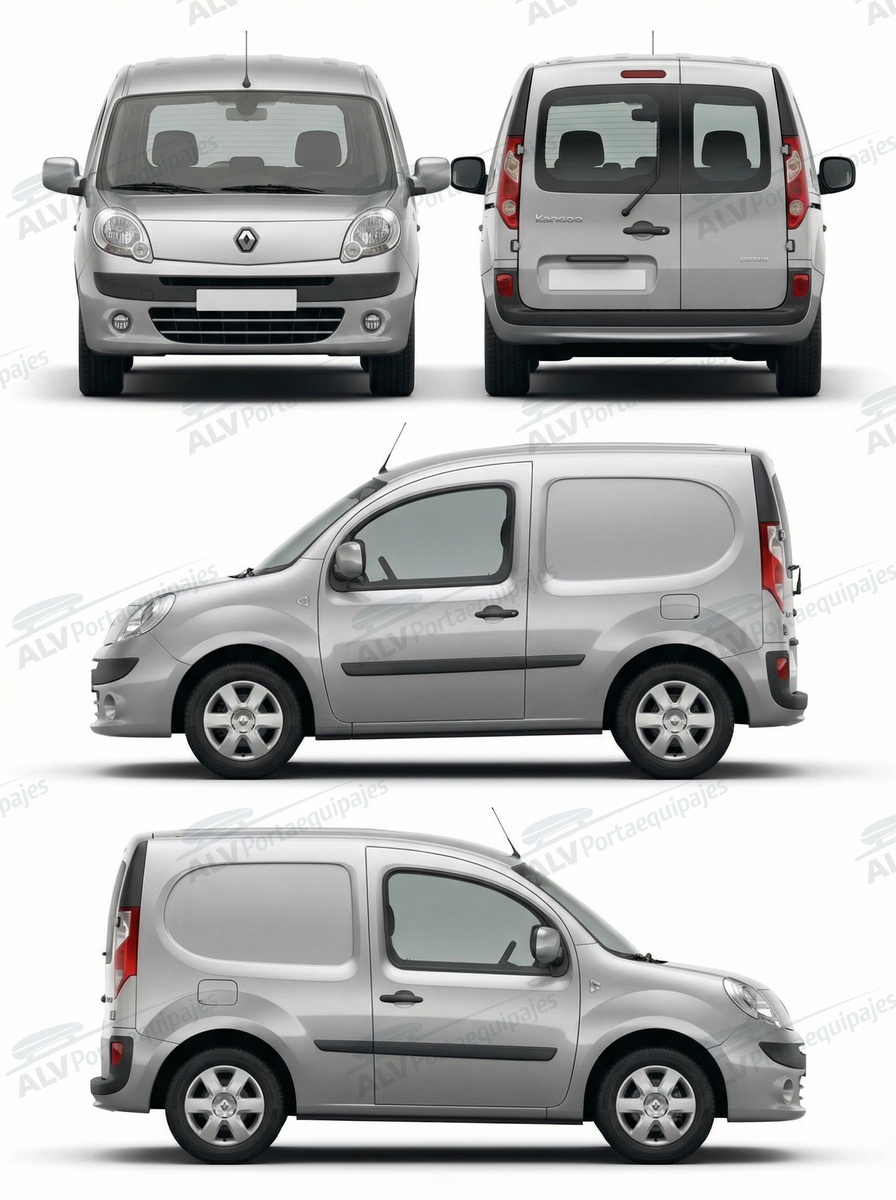 Renault Kangoo Compact / L0 (II - puertas traseras) (2008-->2014)