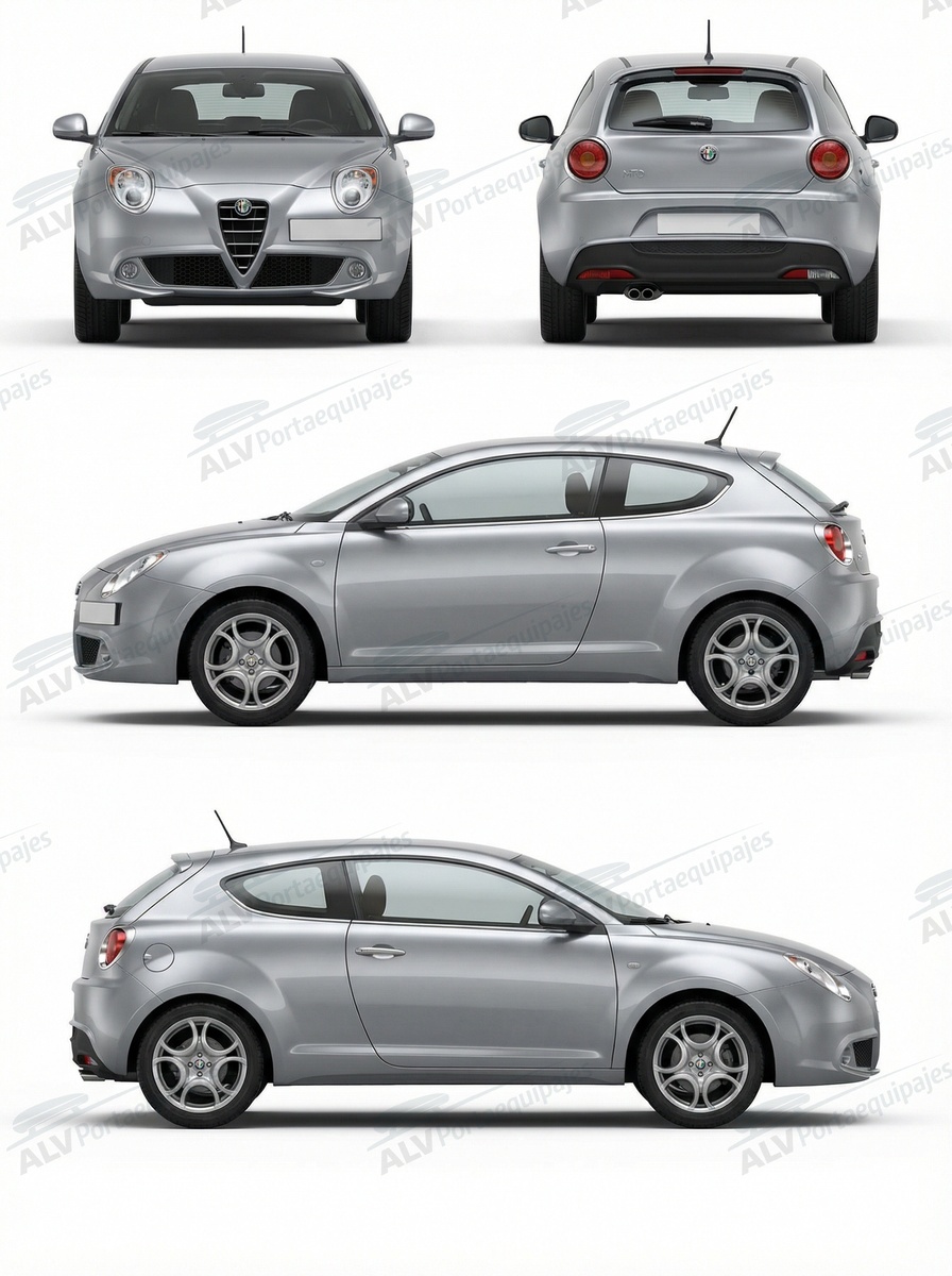 Alfa Romeo MiTo 3p (fixpoint) (2008-->2013)