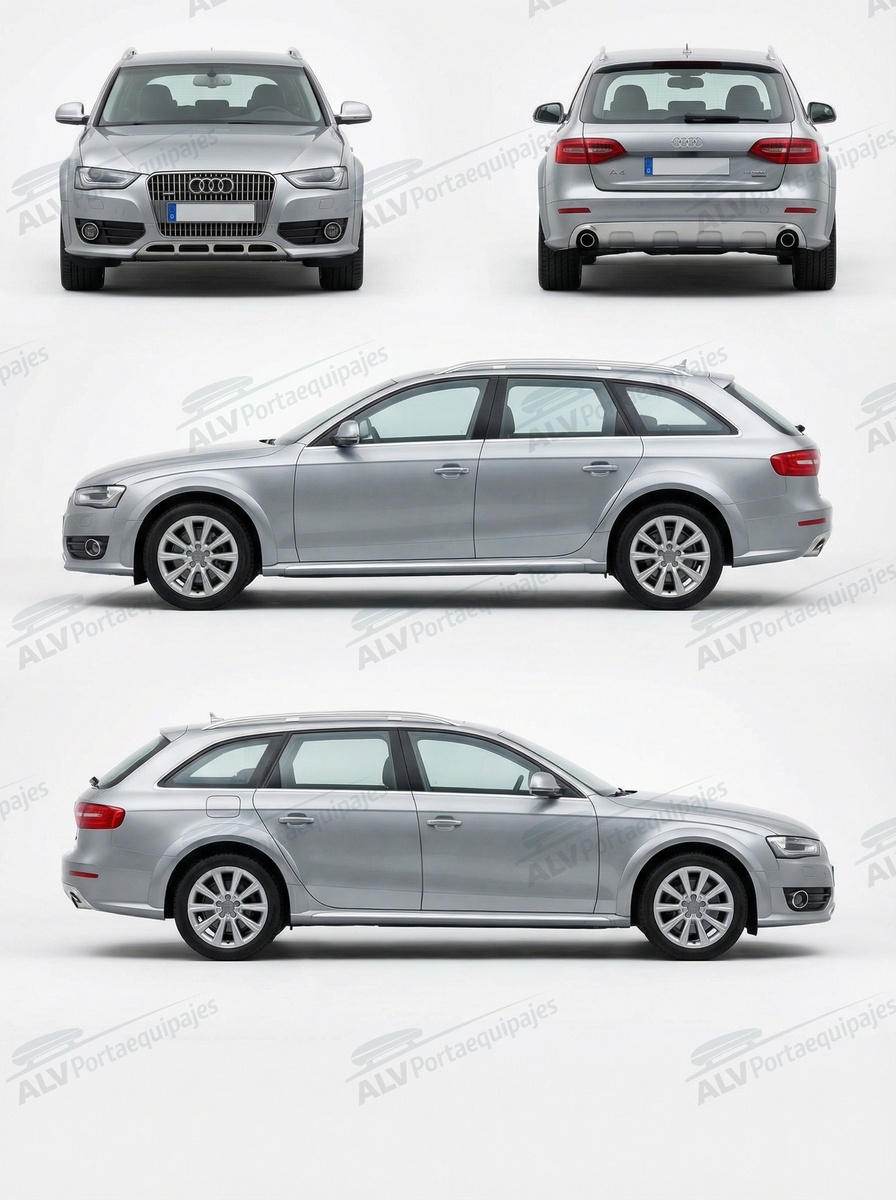 Audi A4 Allroad (B8 - railing) (2009-->2016)