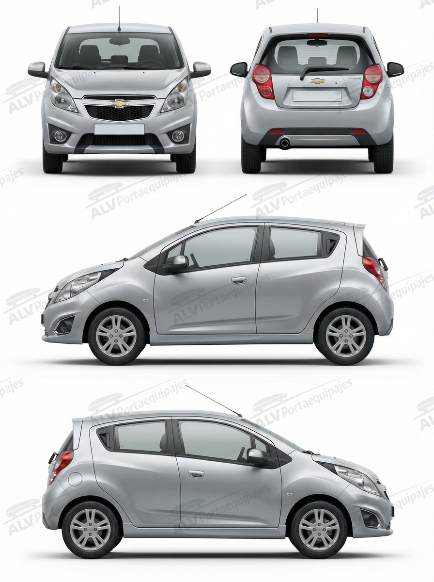 Chevrolet Spark 5p (III/M300 - techo normal) (2010-->2015)