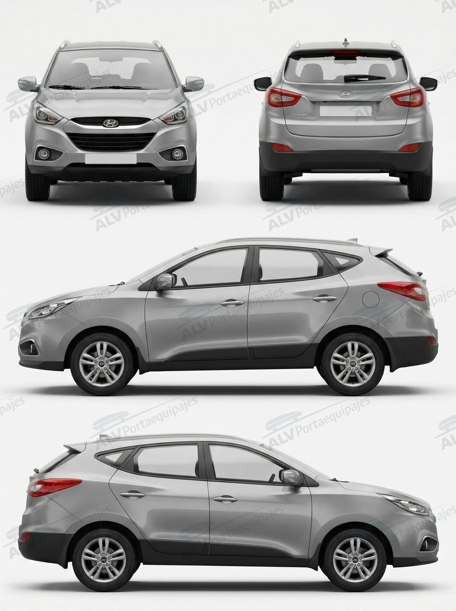 Hyundai ix35 5p (railing integrado) (2010-->2015)