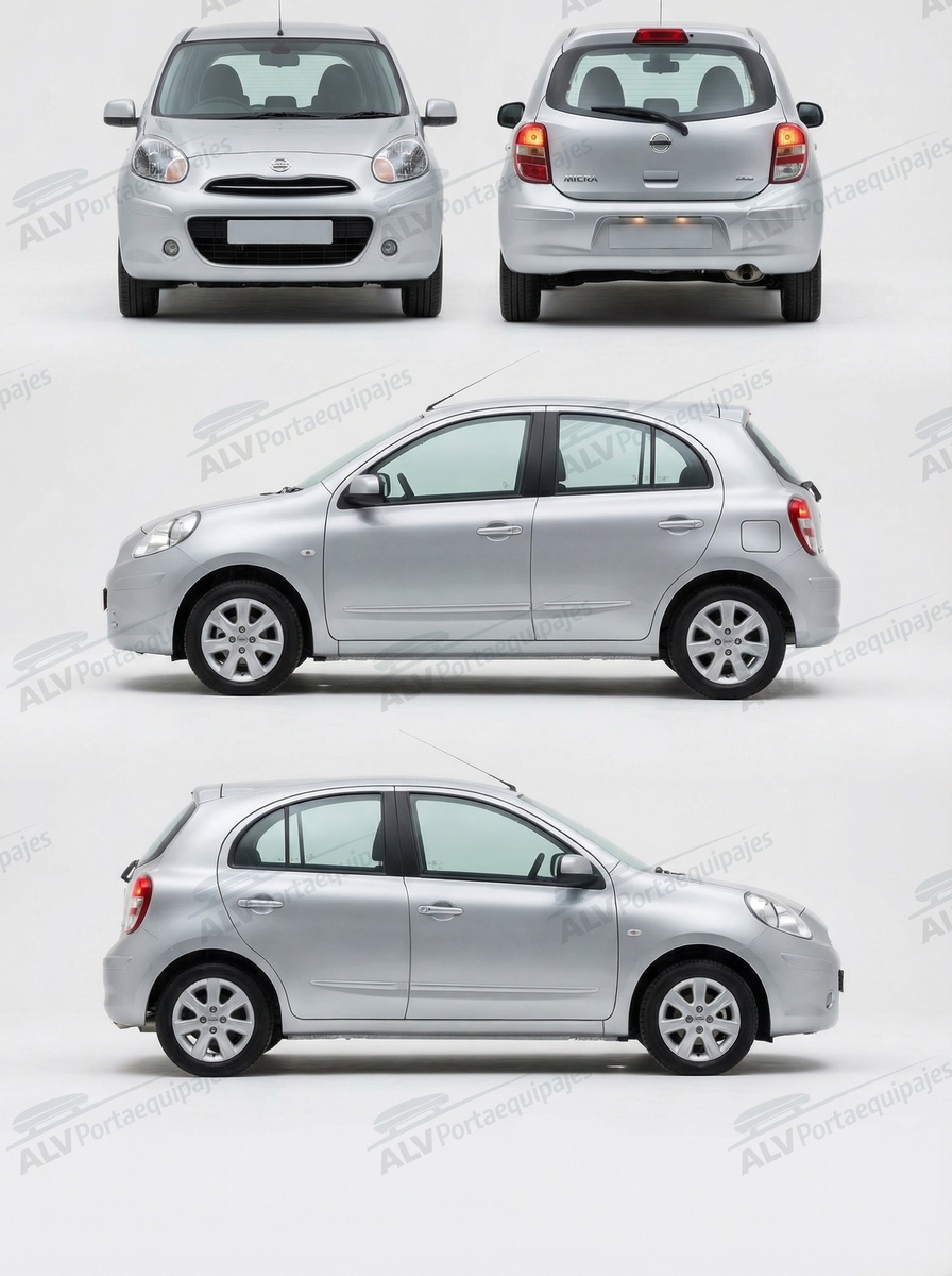 Nissan Micra 5p (K13 - techo normal) (2010-->2013)