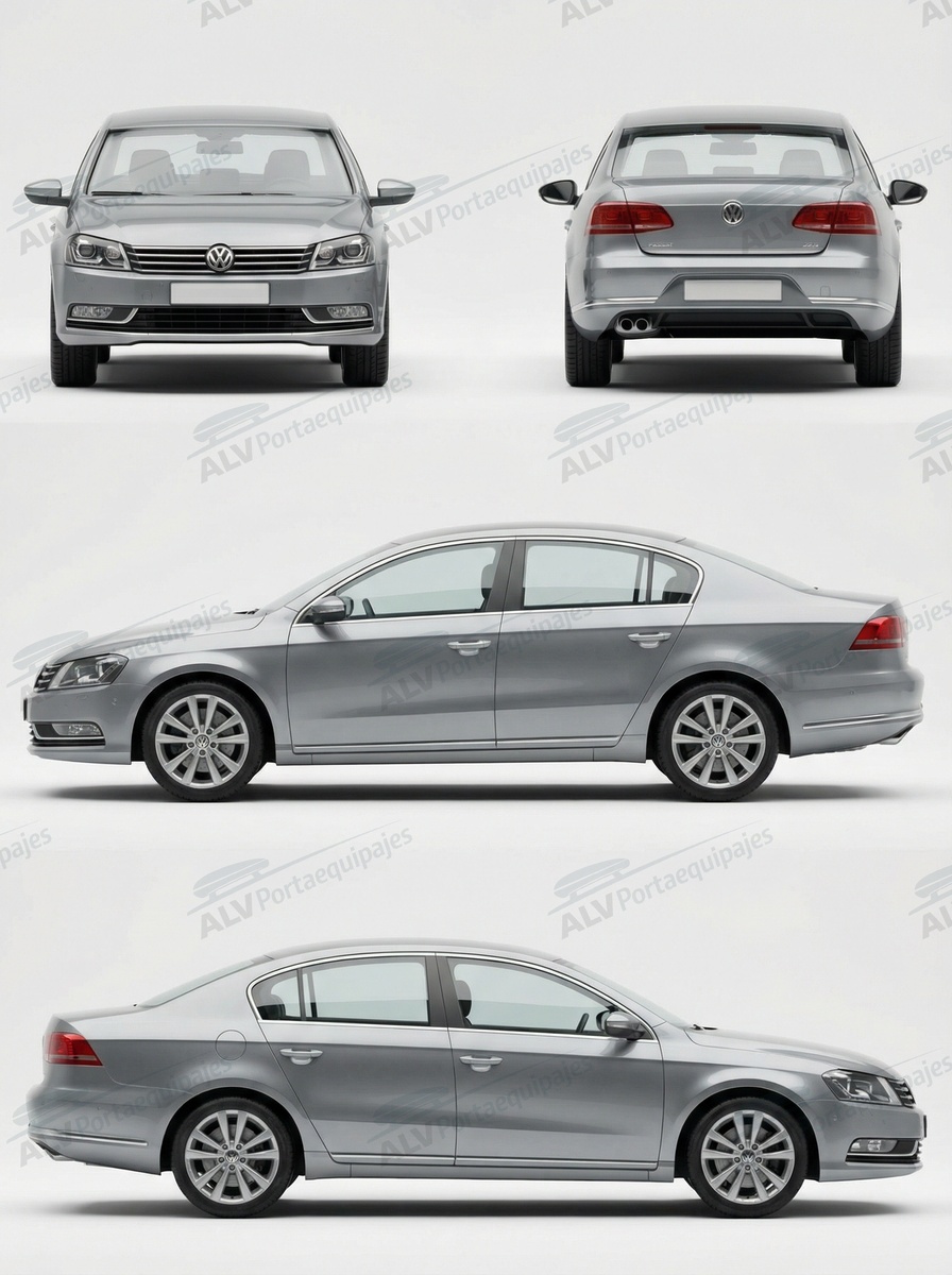 Volkswagen Passat sed&aacute;n 4p (B7/3C - techo normal) (2011-->2015)