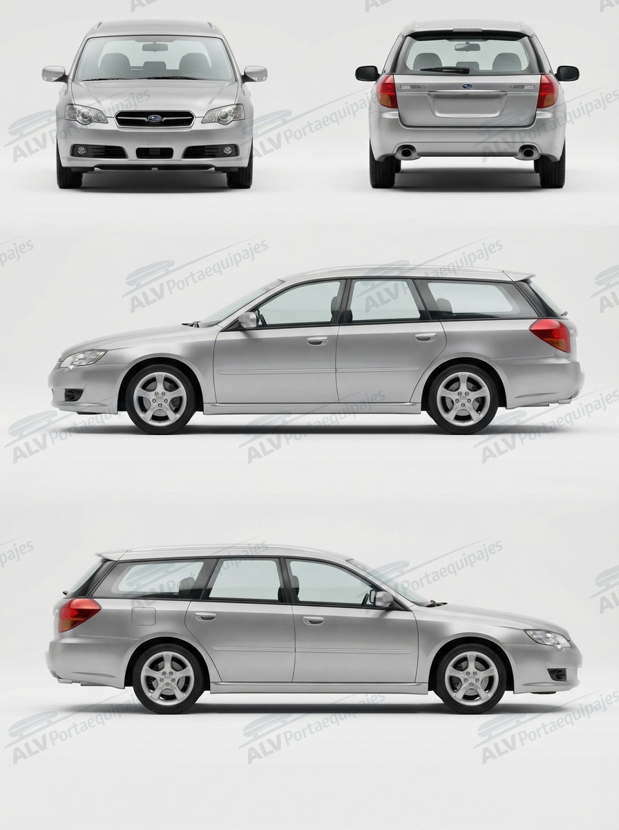 Subaru Legacy Wagon (IV/BP - railing integrado) (2003-->2009)
