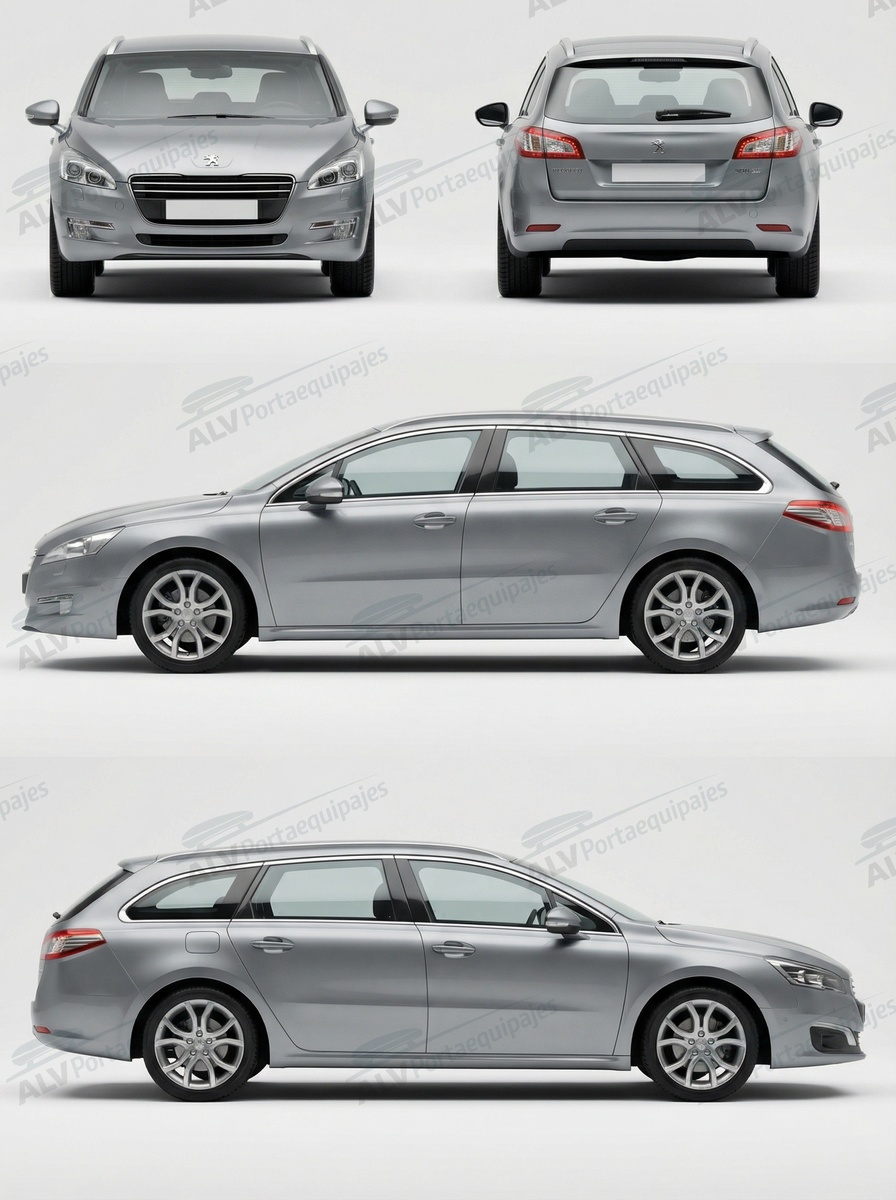Peugeot 508 SW (I - railing integrado) (2011-->2014)