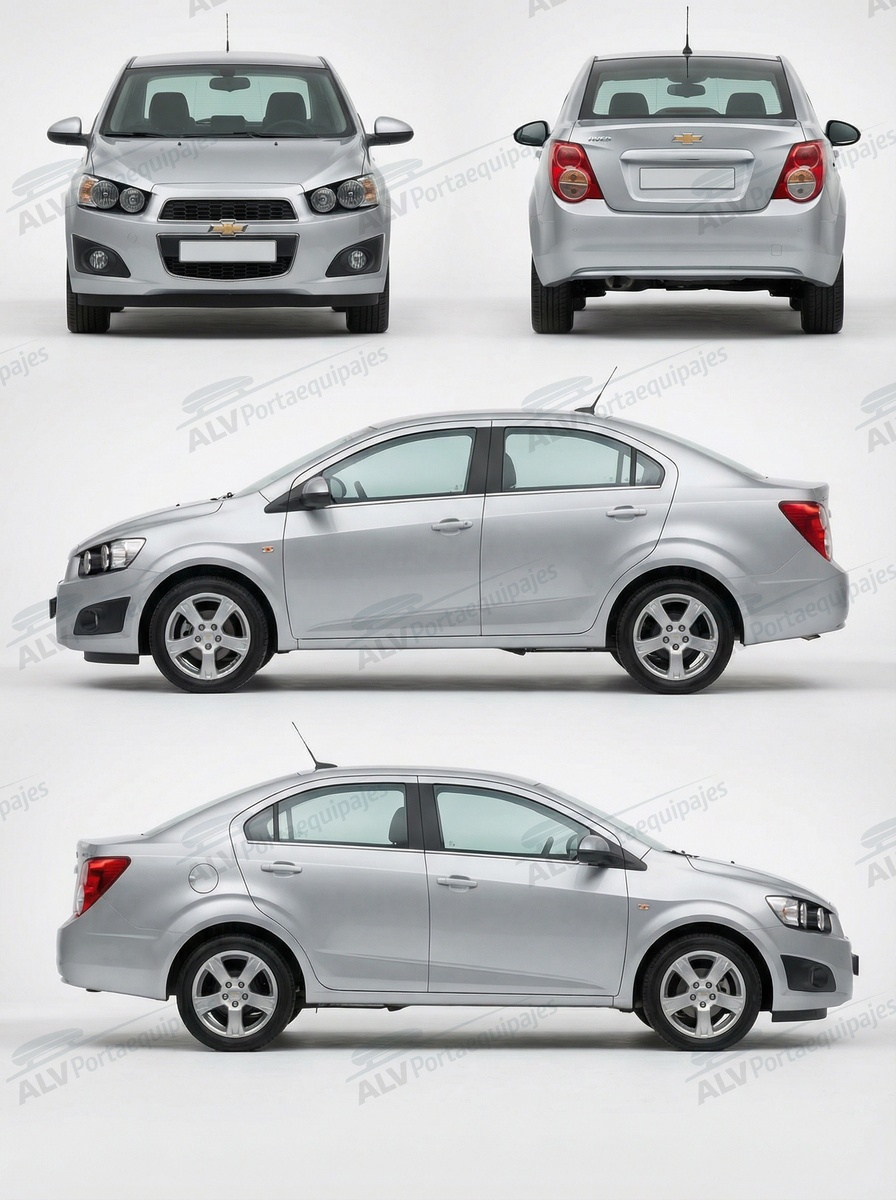 Chevrolet Aveo sed&aacute;n 4p (T300 - techo normal) (2011-->)