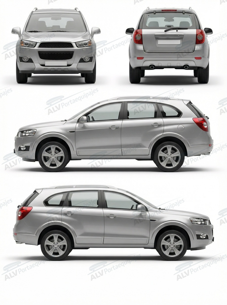Chevrolet Captiva 5p (II/CN202S - railing) (2011-->2018)