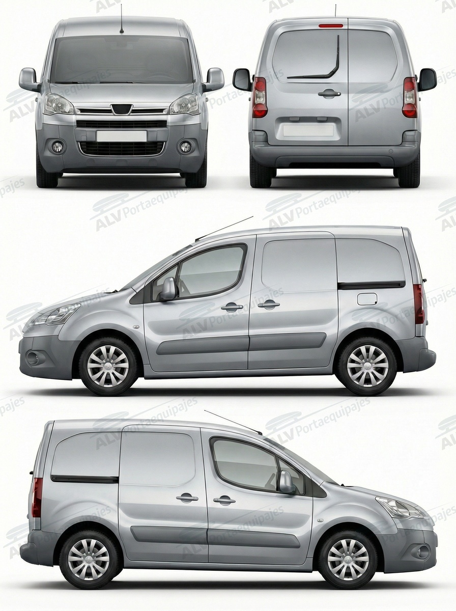 Peugeot Partner con trampilla (II) (2008-->2018)