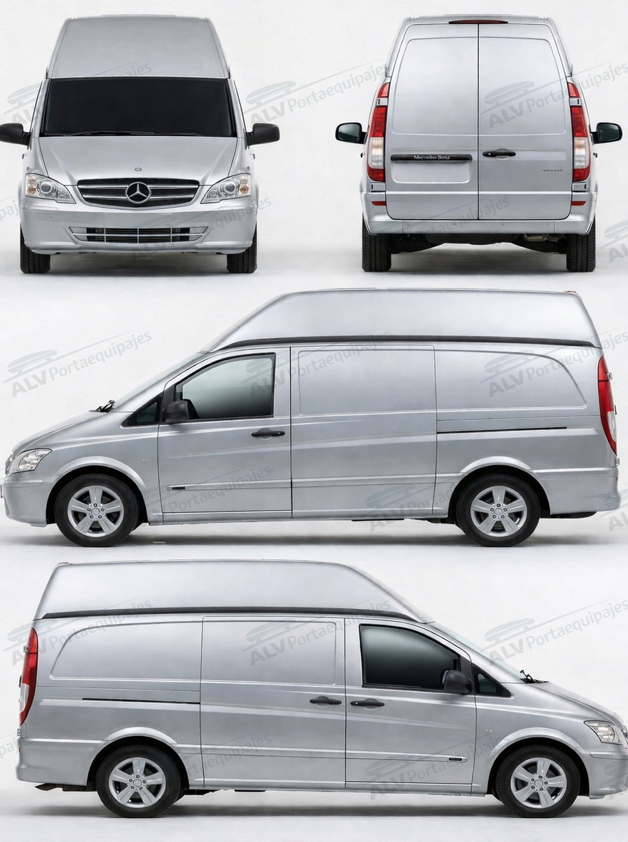 Mercedes Vito L2H2/largo elevado (W639) (2003-->2014)
