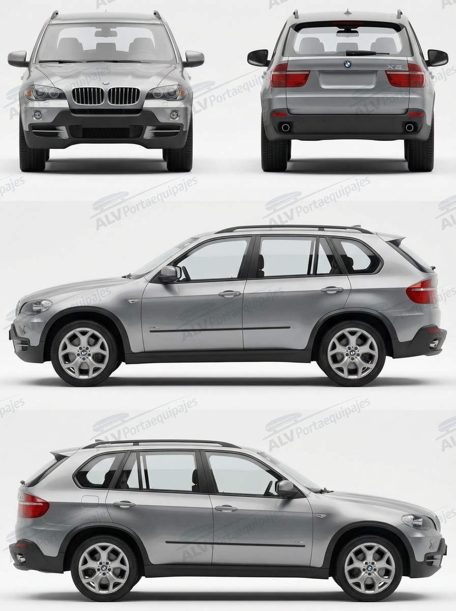 BMW X5 5p (E70 - railing) (2007-->2013)