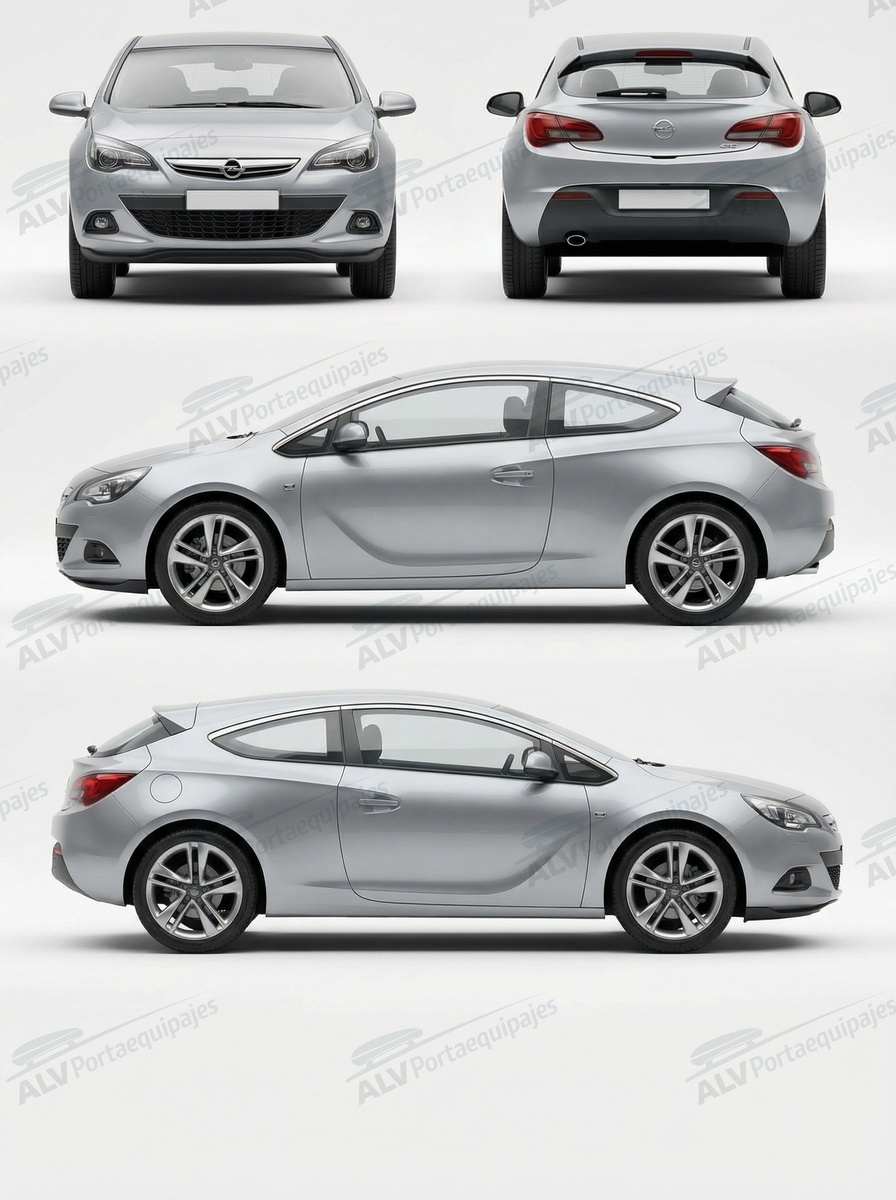 Opel / Vauxhall Astra GTC 3p (J - fixpoint) (2011-->)