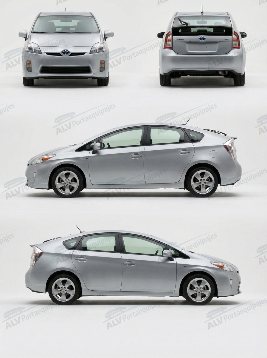 Toyota Prius 5p (III/XW30 - techo normal) (2009-->2012)
