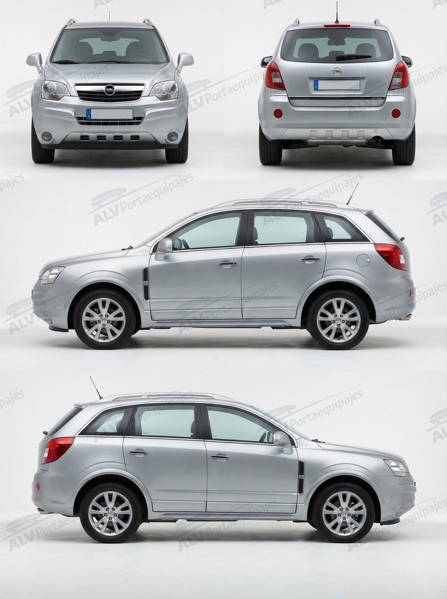 Opel / Vauxhall Antara 5p (railing) (2011-->2015)