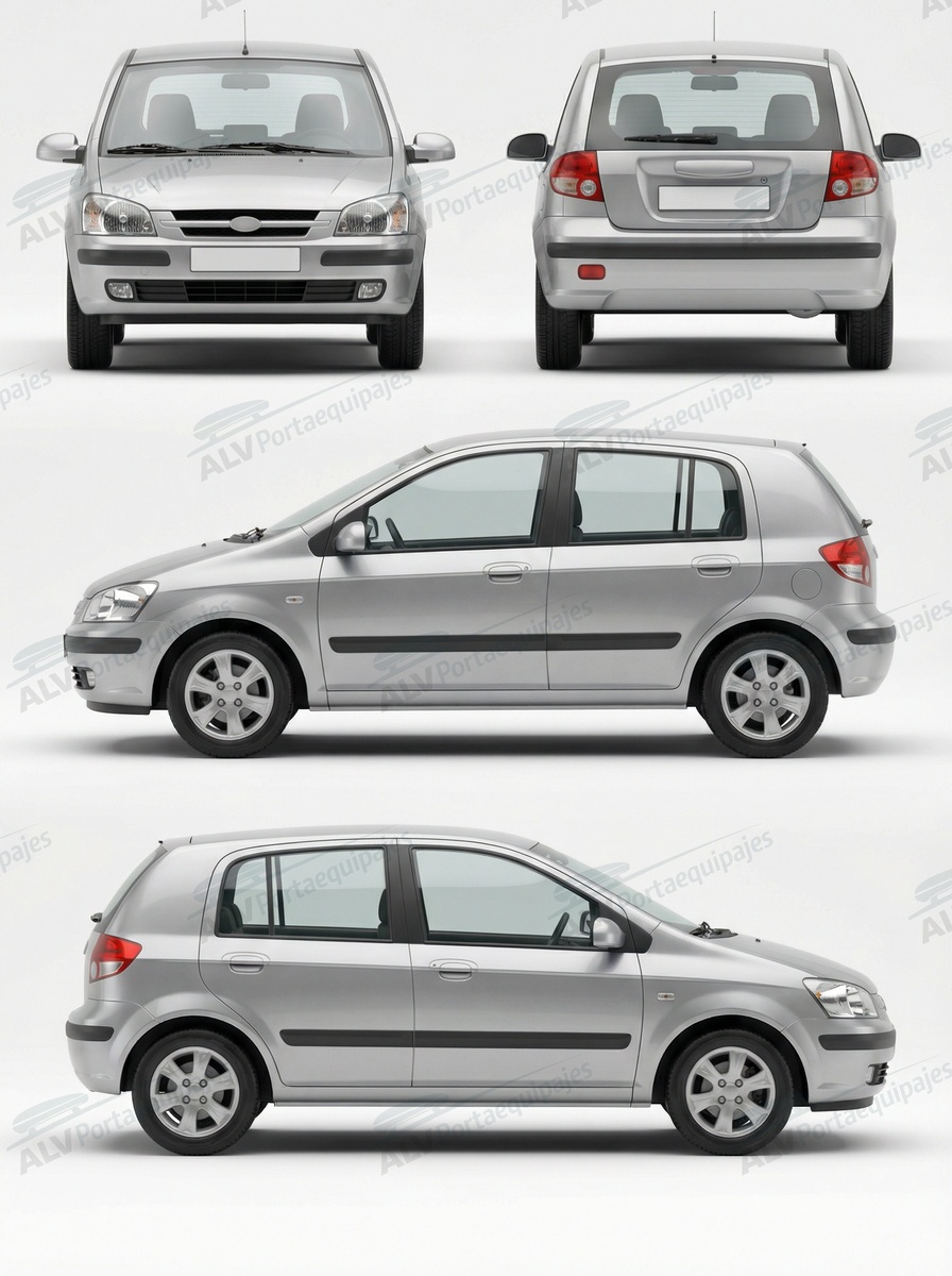 Hyundai Getz 5p (techo normal) (2002-->2004)