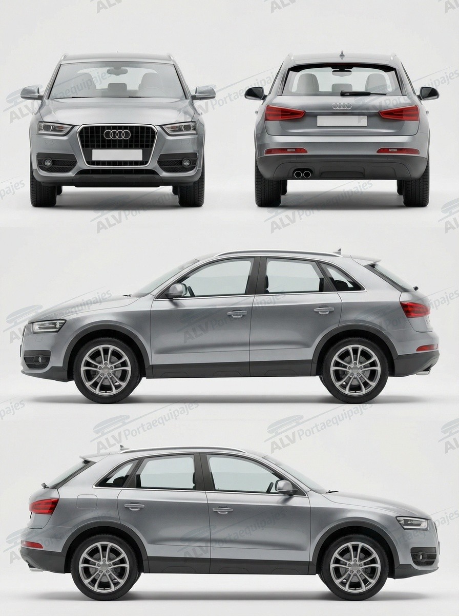 Audi Q3 5p (I/8U - railing integrado) (2012-->2018)