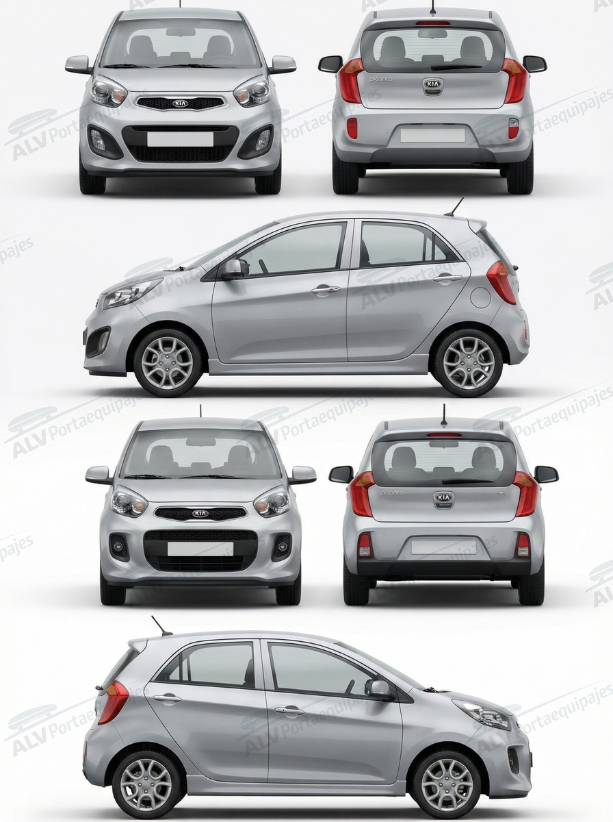 Kia Picanto 5p (II/TA - techo normal) (2011-->2017)