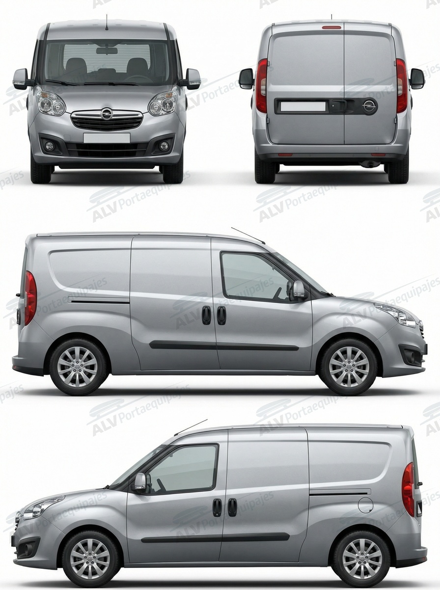 Opel / Vauxhall Combo L2H1 (D) (2012-->2018)