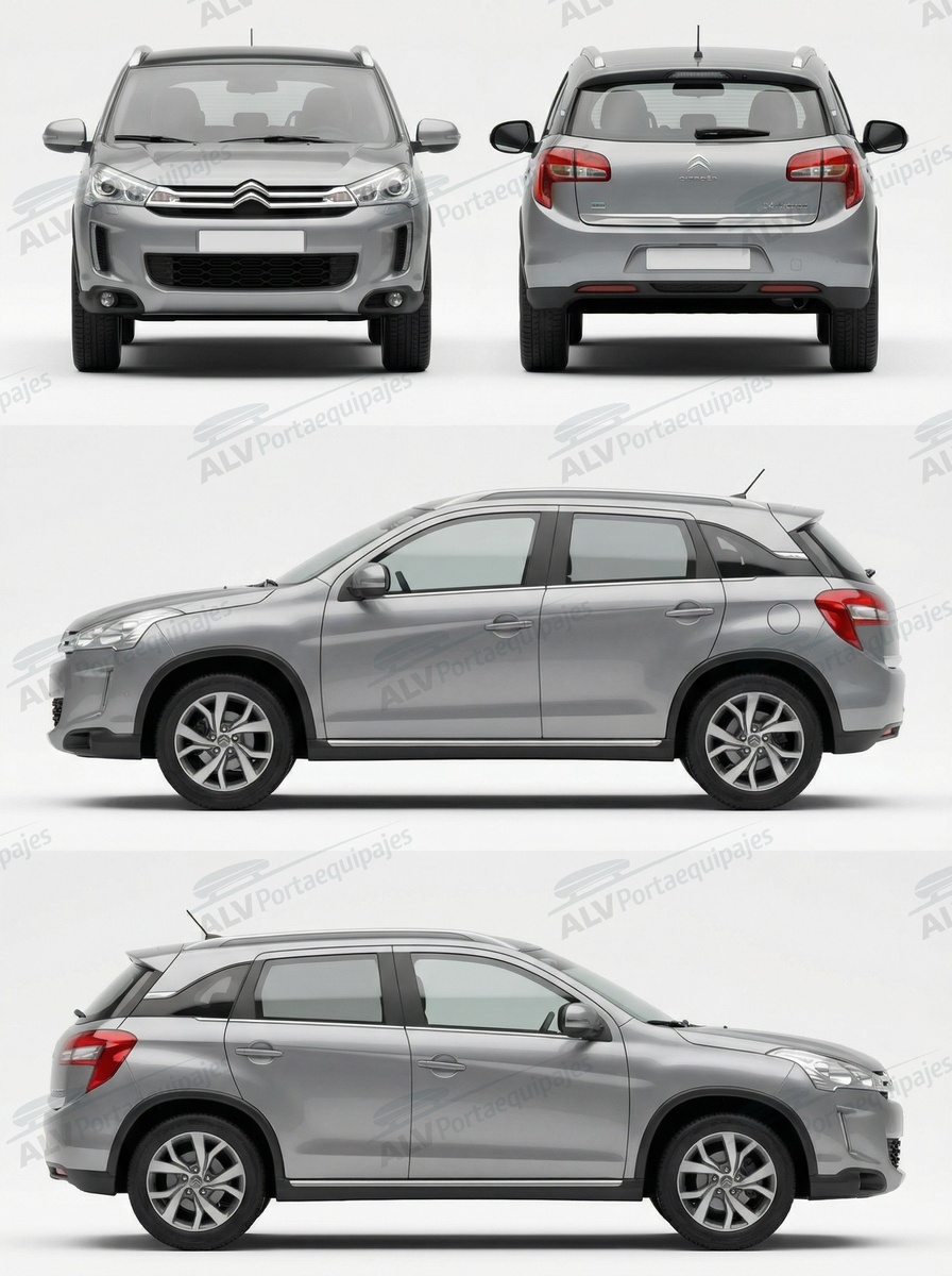 Citro&euml;n C4 Aircross (railing integrado) (2012-->)