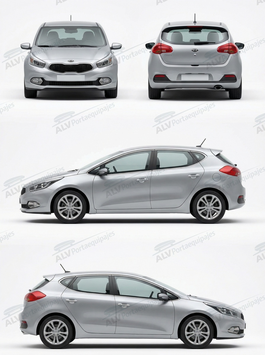 Kia Ceed 5p (II/JD - fixpoint sin techo de vidrio) (2012-->2018)