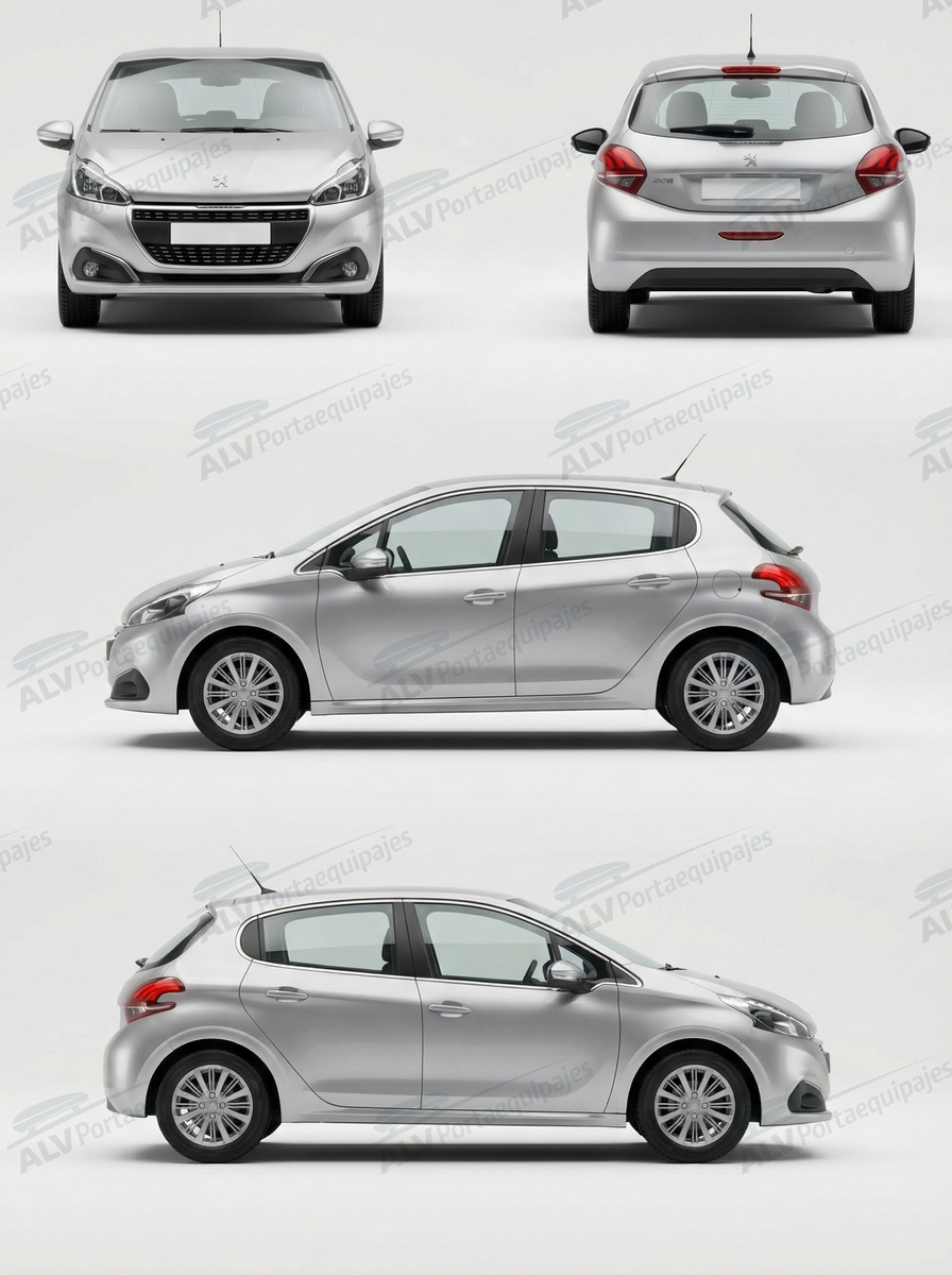 Peugeot 208 5p (I - techo normal) (2012-->2019)